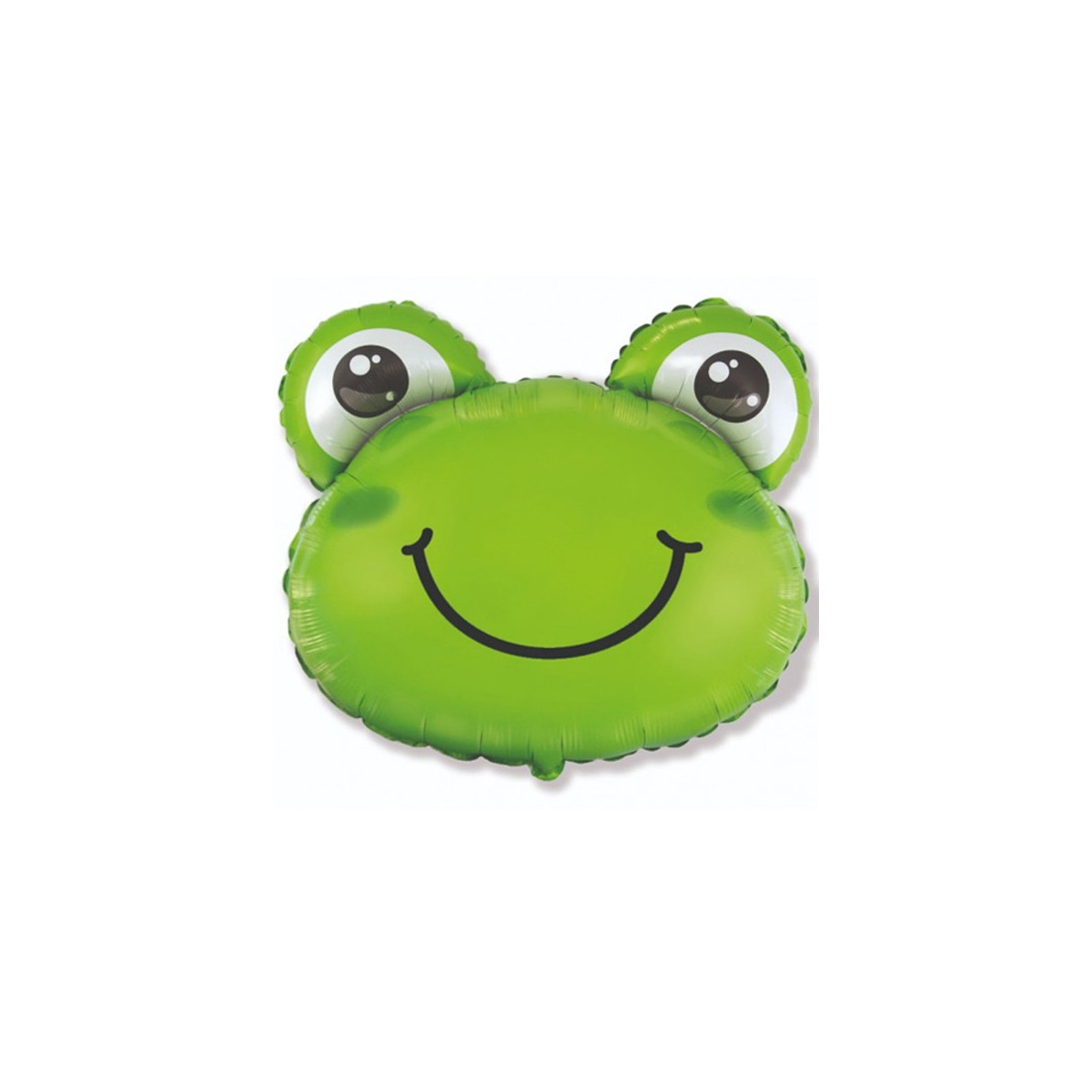 Frog SuperShape Foil Balloon - Inflated Frog SuperShape Foil Balloon - Inflated