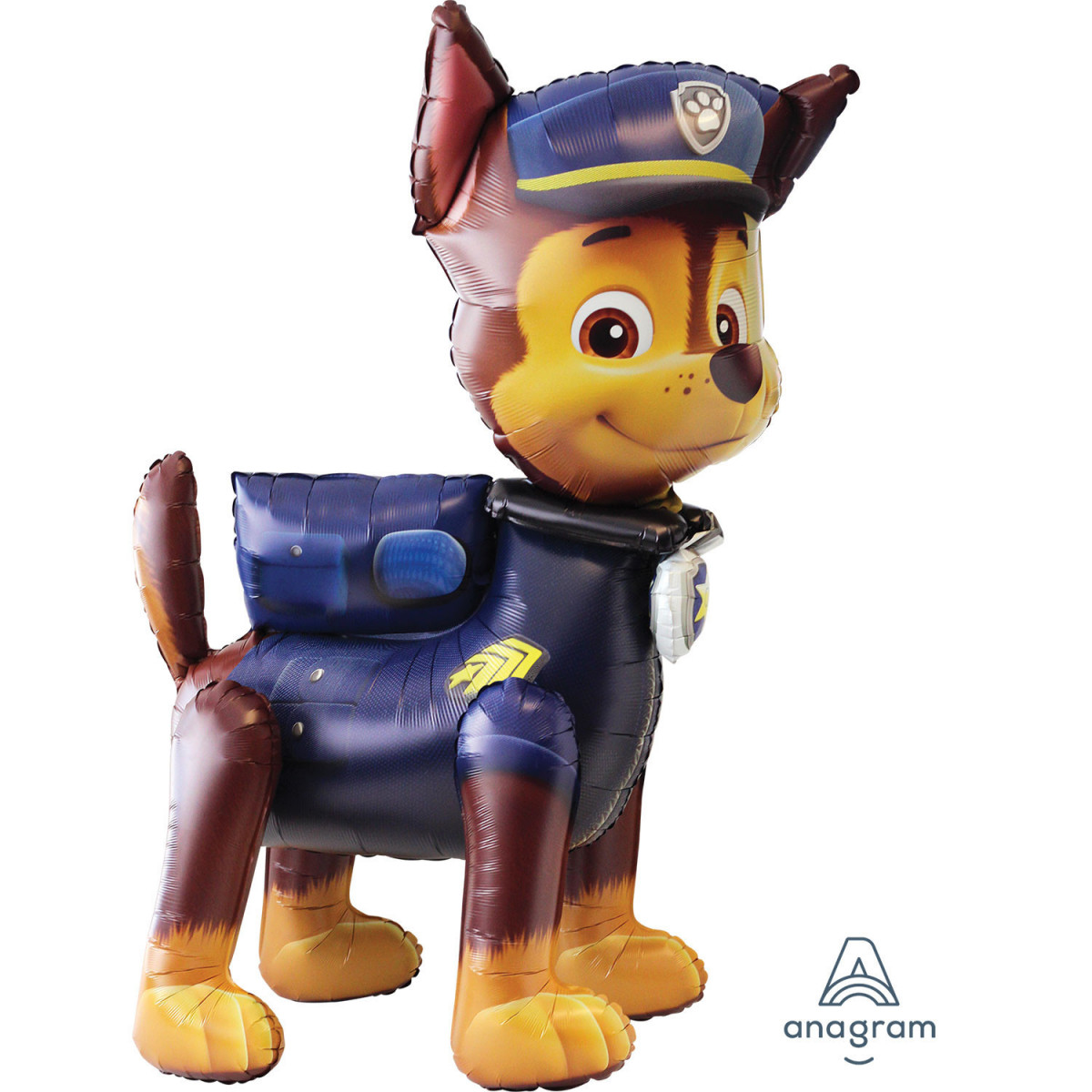 Paw Patrol Chase Airwalker Foil Balloon - Inflated