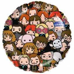Harry Potter Round Foil Balloon - Inflated