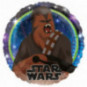 Star Wars Chewbacca Round Foil Balloon - Inflated