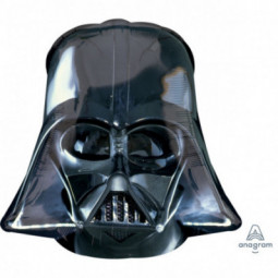 Star Wars Darth Vadar Supershape Foil Balloon - Inflated