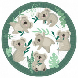 Koala Paper Plates