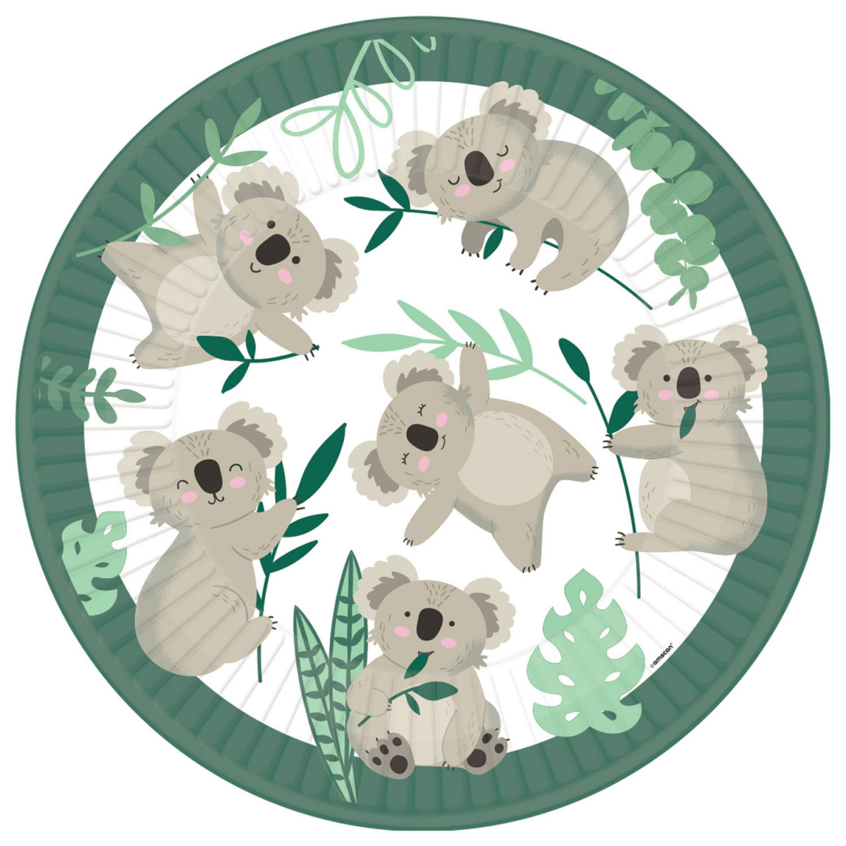 Koala Paper Plates