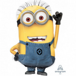 Minions Supershape Foil Balloon - Inflated
