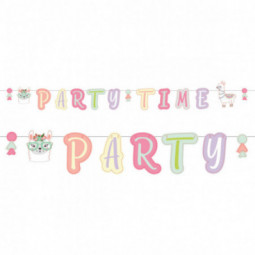 Llama Party Banner