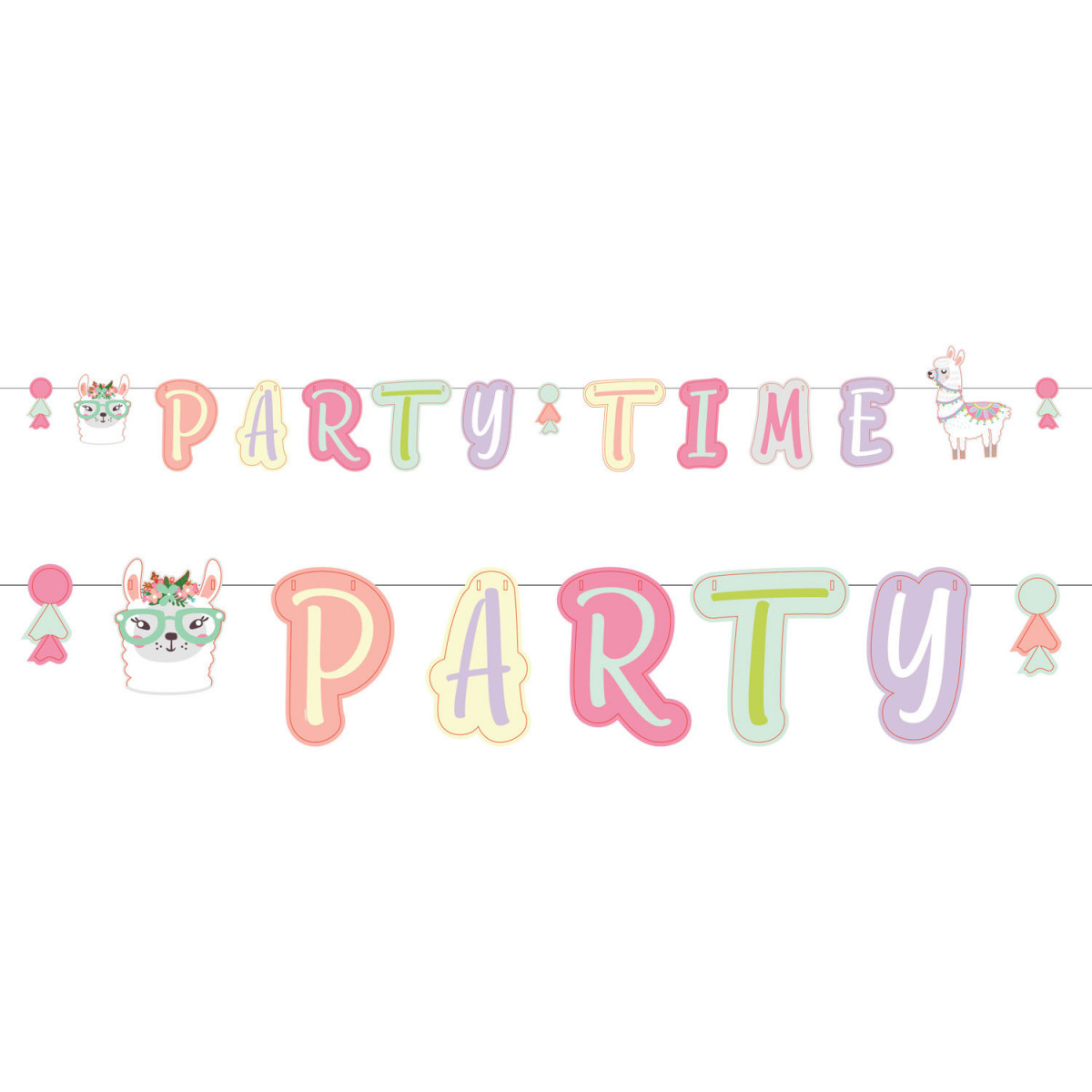 Llama Party Banner