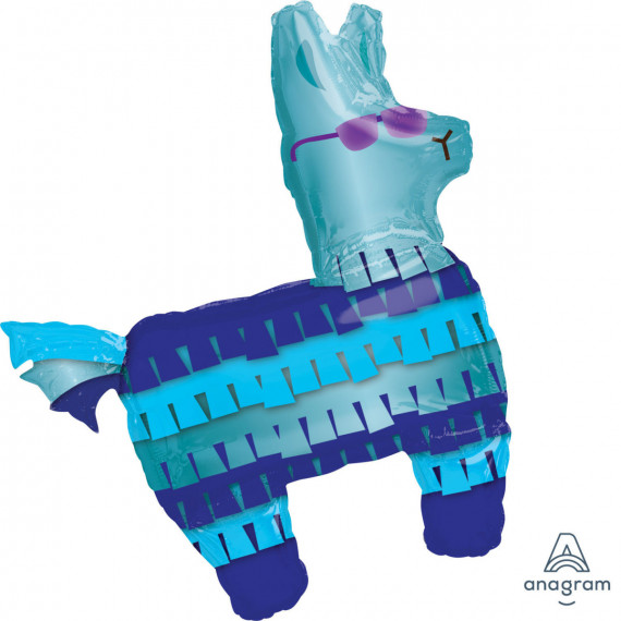Battle Royal Llama Supershape Foil Balloon - Inflated Battle Royal Llama Supershape Foil Balloon - Inflated
