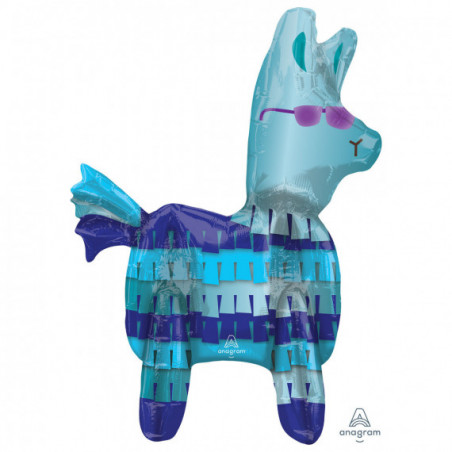 Battle Royal Llama Air Filled Foil Balloon - Inflated