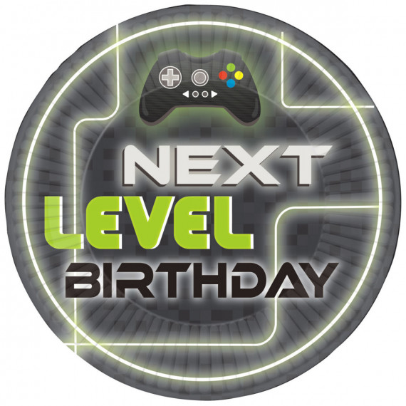 Level Up Paper Plates
