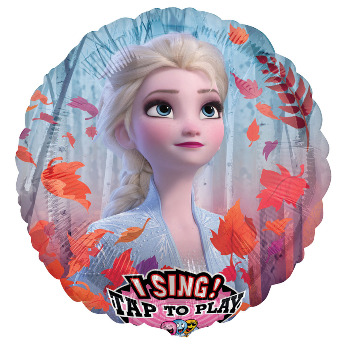 Frozen 2 Sing-A-Tune Jumbo Foil Balloon - Inflated Frozen 2 Sing-A-Tune Jumbo Foil Balloon - Inflated