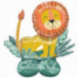 Get Wild Lion Airloonz Foil Balloon - Inflated Get Wild Lion Airloonz Foil Balloon - Inflated