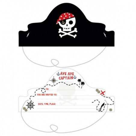 Treasure Island Invitations