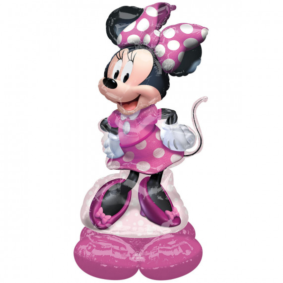 Minnie Mouse Forever Airloonz Foil Balloon - Inflated