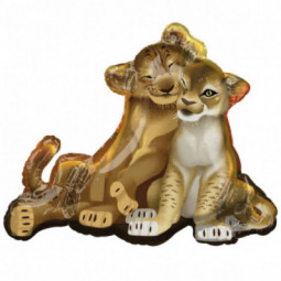 The Lion King Supershape Foil Balloon - Inflated