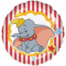 Dumbo Round Foil Balloon - Inflated