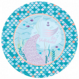 Mermaid Tales Paper Plates