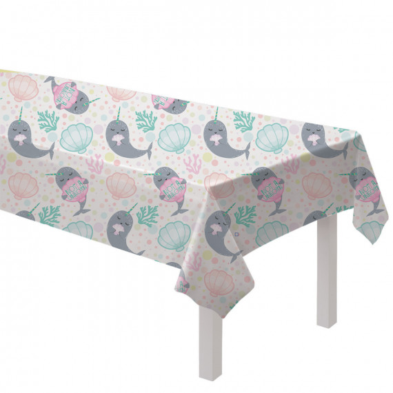 Narwhal Plastic Tablecover