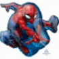 Spider-Man Supershape Foil Balloon - Inflated Spider-Man Supershape Foil Balloon - Inflated