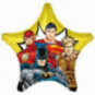 Justice League Supershape Foil Balloon - Inflated Justice League Supershape Foil Balloon - Inflated