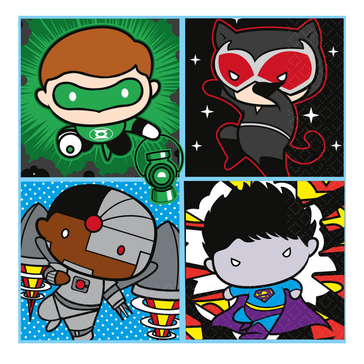 Justice League Paper Napkins