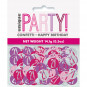 Pink 21st Birthday Confetti