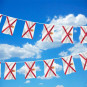 Fabric Jersey Flag Bunting - 6m Fabric Jersey Flag Bunting - 6m