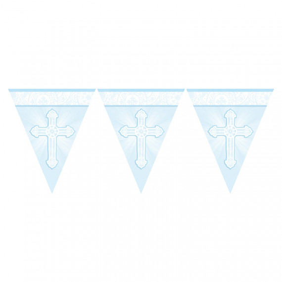 Blue Cross Plastic Bunting Blue Cross Plastic Bunting