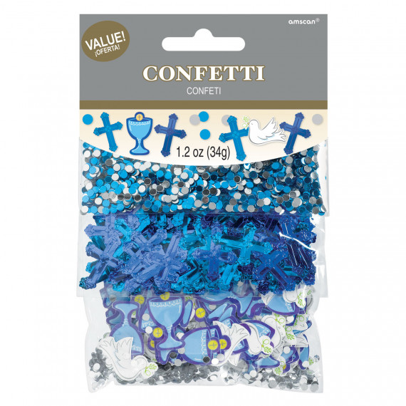 Blue 1st Communion Confetti Blue 1st Communion Confetti
