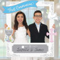 1st Communion Photo Frame - Customize for Selfies