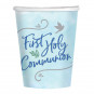Blue 1st Communion Paper Cups - 8 Pack Blue 1st Communion Paper Cups - 8 Pack