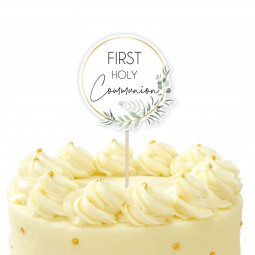 First Holy Communion Cake Topper
