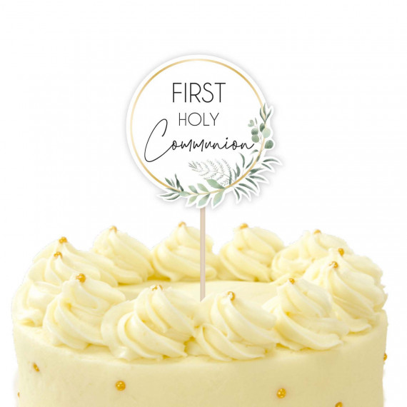 First Holy Communion Cake Topper