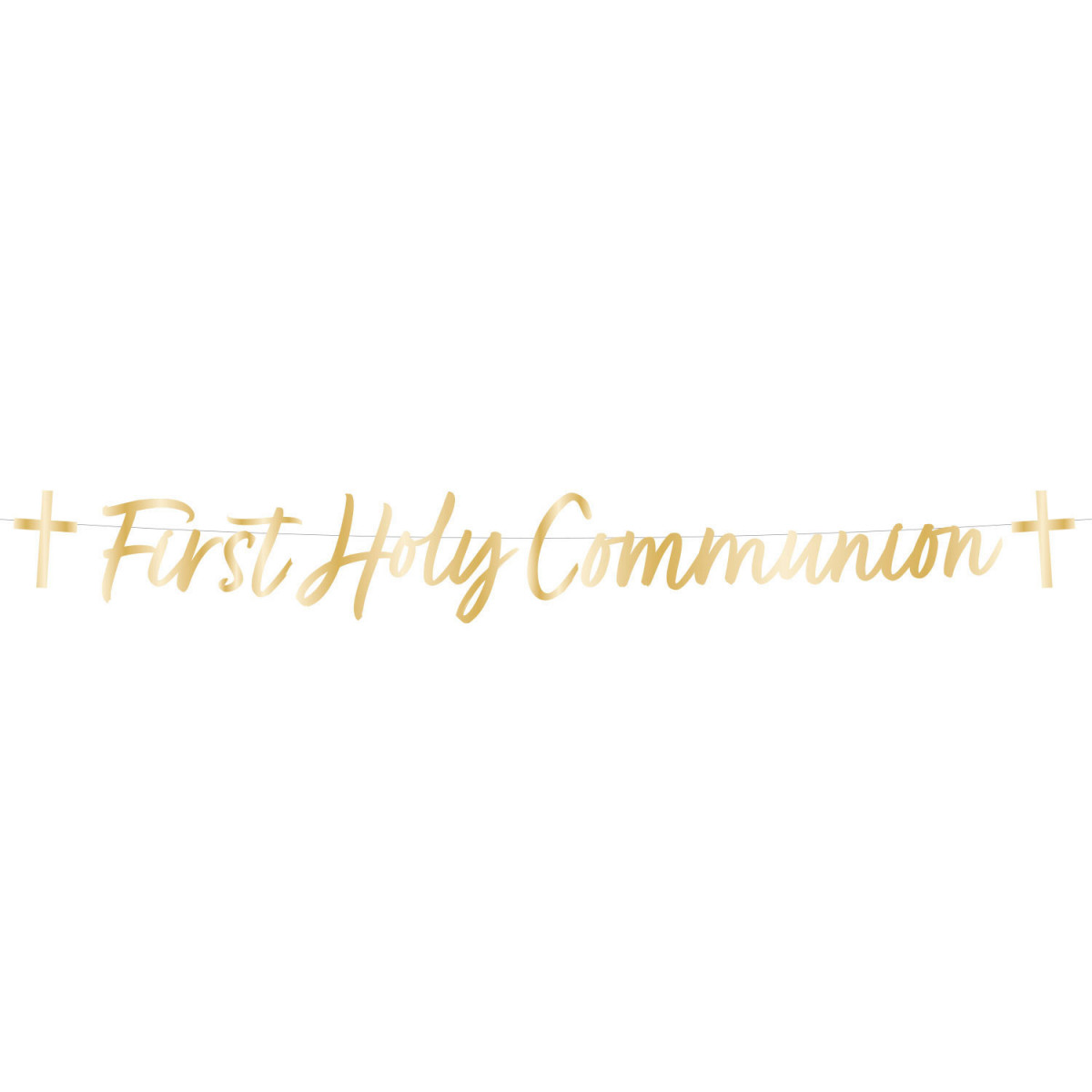 Gold Communion Letter Banner Gold Communion Letter Banner