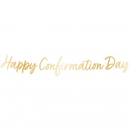 Gold Confirmation Letter Banner