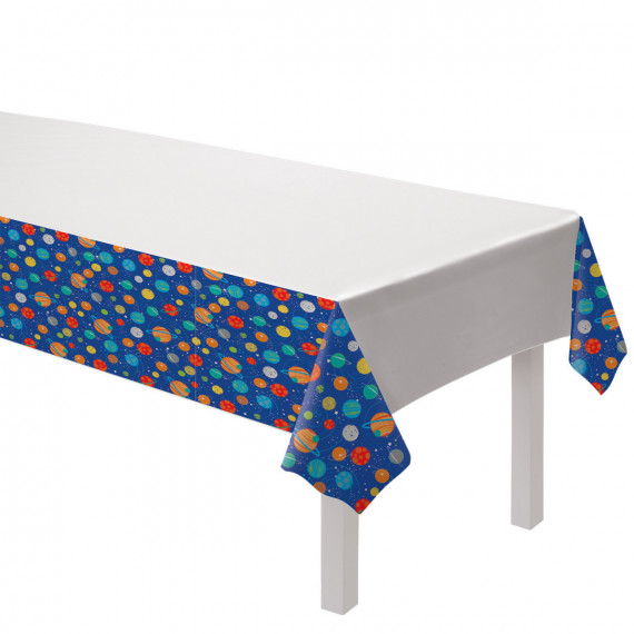 Blast Off Plastic Tablecover