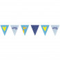 Blue Christening Day Foil Bunting Blue Christening Day Foil Bunting