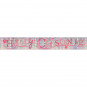 Pink Christening Foil Banner Pink Christening Foil Banner