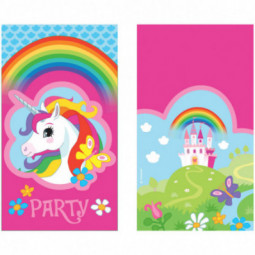 Unicorn Folded Invitations