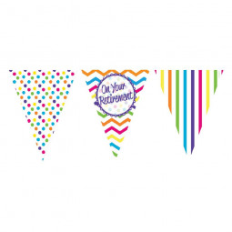 On Your Retirement Paper Bunting