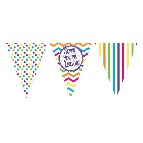 Sorry You're Leaving Paper Bunting Sorry You're Leaving Paper Bunting