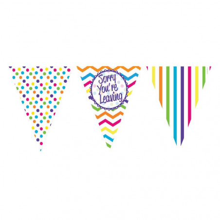 Sorry You're Leaving Paper Bunting