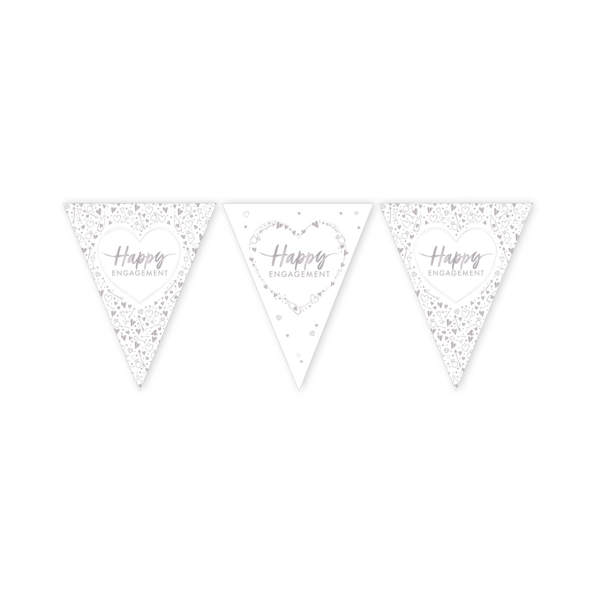 Happy Engagement Paper Bunting Happy Engagement Paper Bunting