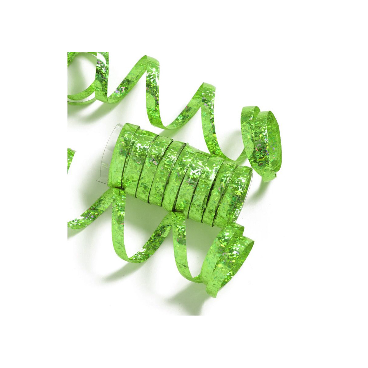 Green Holographic Foil Streamers Green Holographic Foil Streamers