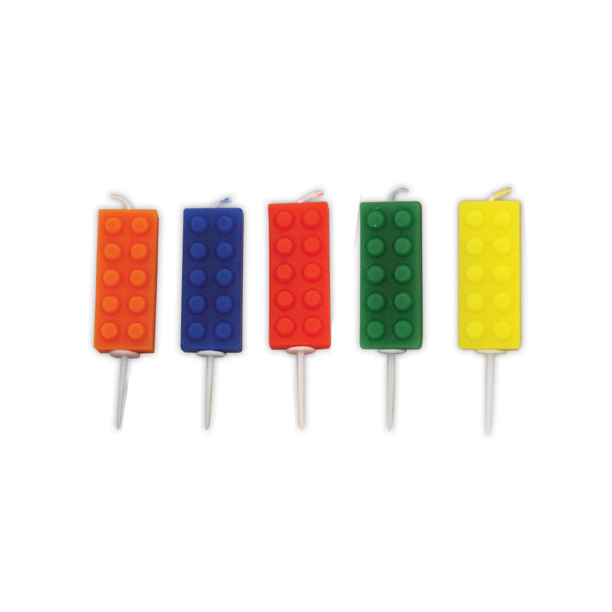 Building Block Birthday Candles Building Block Birthday Candles
