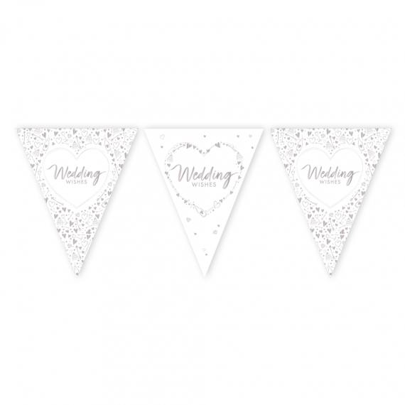 Wedding Wishes Paper Bunting Wedding Wishes Paper Bunting