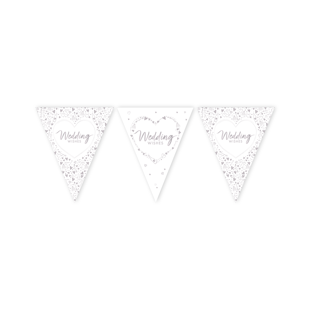 Wedding Wishes Paper Bunting Wedding Wishes Paper Bunting