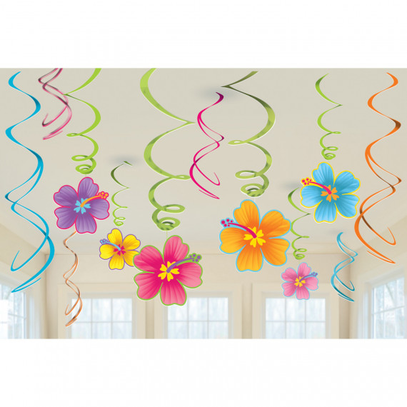 Hawaiian Swirl Decorations Hawaiian Swirl Decorations
