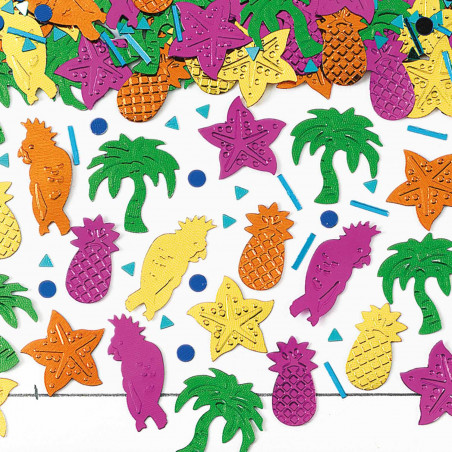 Hawaiian Metallic Confetti