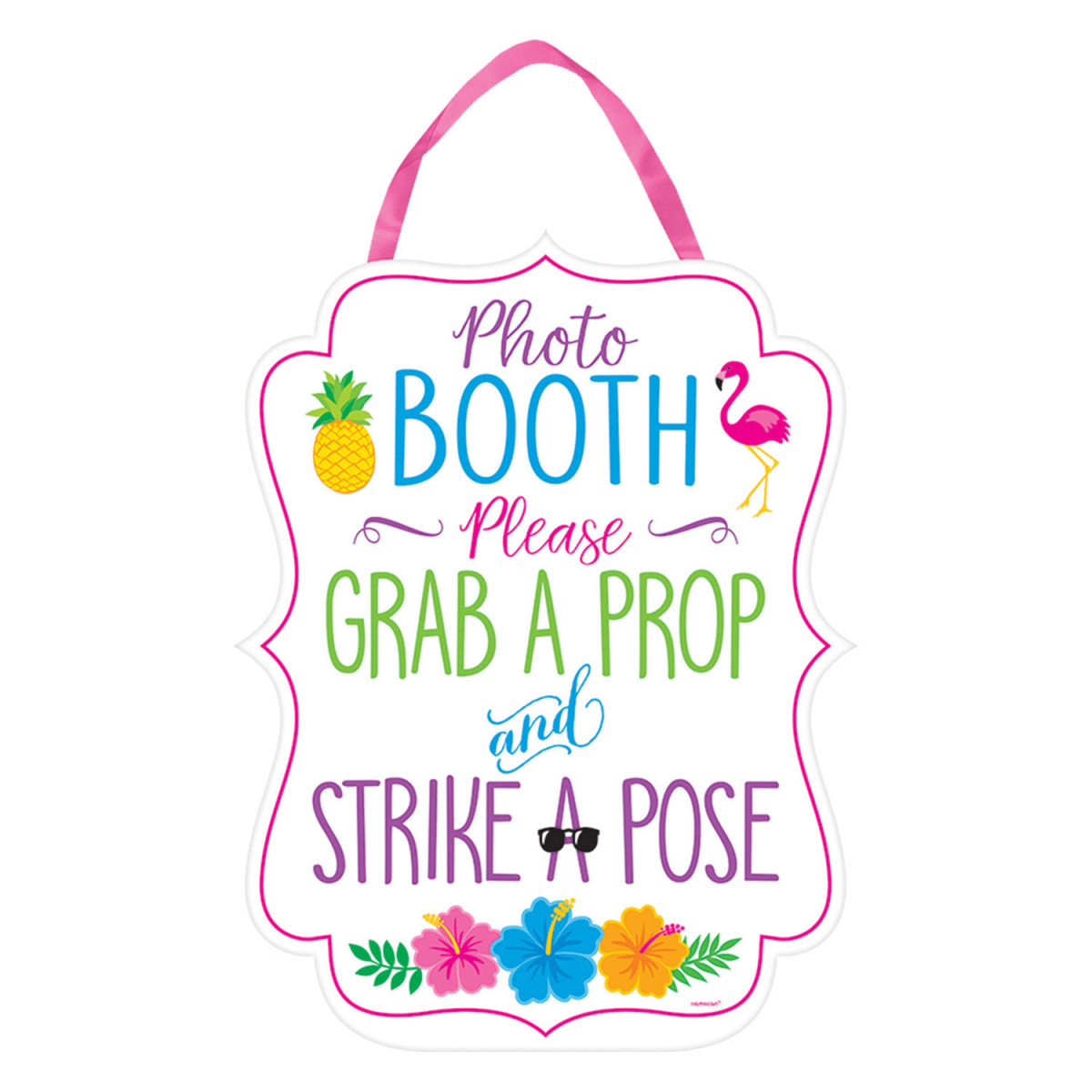 Hawaiian Photo Booth Sign