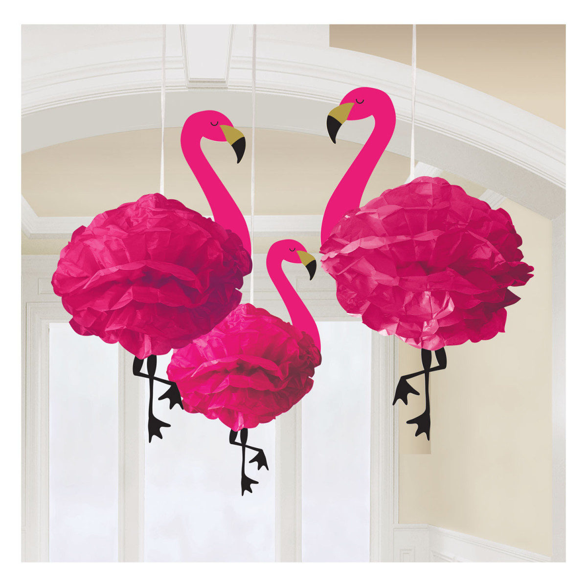 Fluffy Flamingo Hanging Decorations Fluffy Flamingo Hanging Decorations